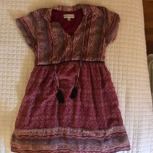 Short Sleeve Floral Sundress